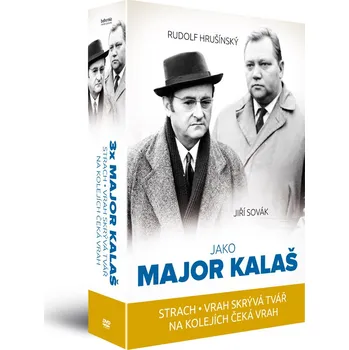 DVD film DVD Kolekce Major Kalaš (2016) 3 disky