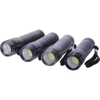 Svítilna Emos LED svítilna kovová, 3W COB LED, na 3x AAA, 12ks