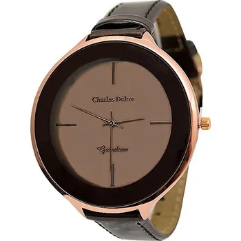Hodinky Charles Delon 4995 hnědé