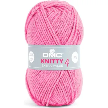 Příze Příze KNITTY 4 50g, růžová - odstín 992