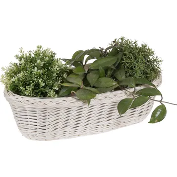 Truhlík Truhlík proutěný bělený Roses III.