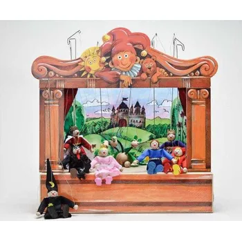 Dřevěné hračky - Gerlichovo loutkové divadlo