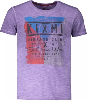 Pánské tričko Kixmi Elbert AAMTS18152 fialové