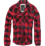 Brandit Check Shirt černá/červená