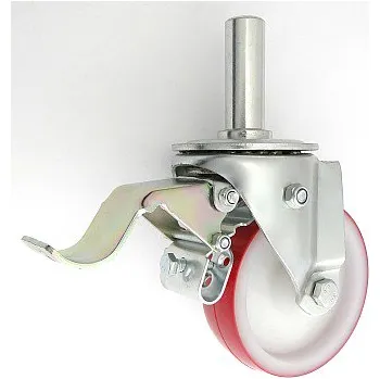 Příslušenství k zahradní technice Plastové kolo 125 mm otočná vidlice s čepem