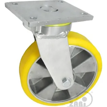 Pojezdové kolečko Polyuretanové kolo 200 mm otočná vidlice