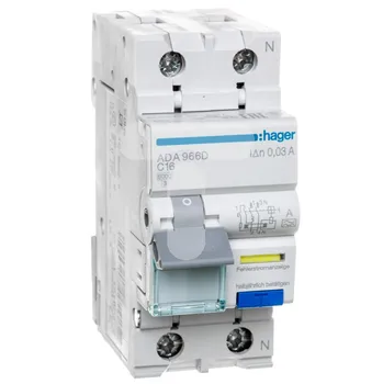 Jistič Hager 16C/1N/0,03 ADA966D 