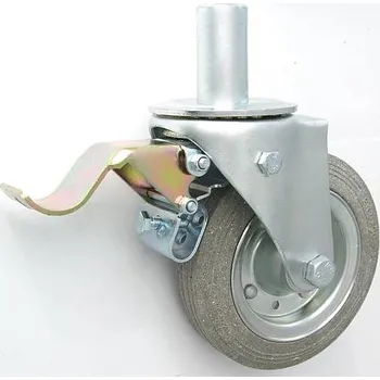 Pojezdové kolečko Pryžové kolo 160 mm otočná vidlice s čepem