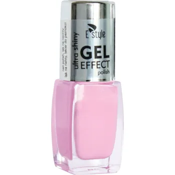 Lak na nehty E style Gel Effect gelový lak na nehty 10 ml 10 Sugar 
