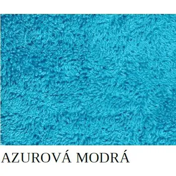 Ručník Levný jednobarevný ručník tyrkys světlý