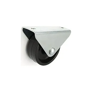 Pojezdové kolečko Nábytkové kolo 40 mm pevná vidlice s deskou