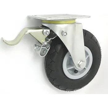Pojezdové kolečko Pneumatické kolo 200 mm otočná vidlice