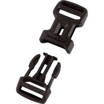 Lano Mammut Mammut Dual Adjust Side Squeeze Buckle Barva - Velikost: Černá - 15 mm