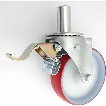 Pojezdové kolečko Plastové kolo 160 mm otočná vidlice s čepem