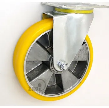 Příslušenství k zahradní technice Polyuretanové kolo 180 mm otočná vidlice