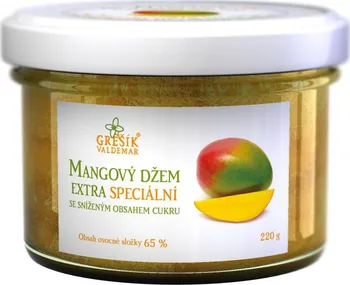 Grešík Mangový džem extra speciální 220 g