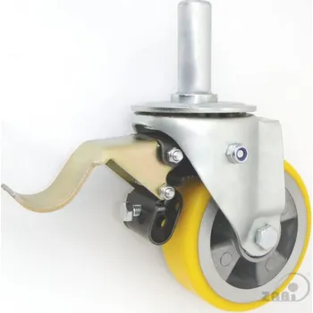 Pojezdové kolečko Polyuretanové kolo 125 mm otočná vidlice