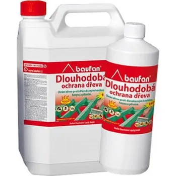 impregnace na dřevo Baufan dlouhodobá ochrana dřeva 5kg zelená