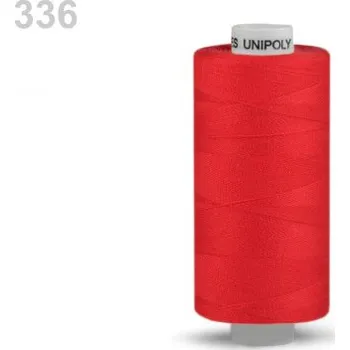 Nit Nit polyesterová profesionální 120, Hagal, UNIPOLY, 5000 m, královská červená