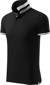 Pánské tričko Malfini Collar Up pánská polokošile černá