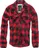 Brandit Check Shirt černá/červená, XL