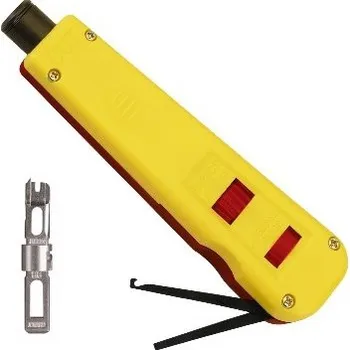 Krimpovací kleště H-Tools HT-3134TA Profi narážecí nástroj / boxer pro svorkovnici typu 66 & 110/88