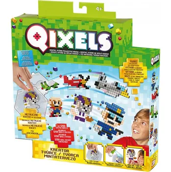 kreativní sada Cobi Qixels Sada tvůrce metalická