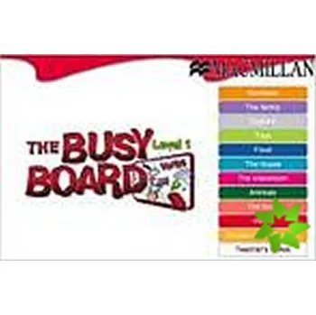 Anglický jazyk Busy Board IWB CD-ROM Level 1-3 Pack - Macmillan Education