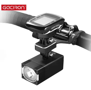 Cyklosvítilna Gaciron H09 multifunkční Aero držák Garmin/GoPro/Led na jízdní kola