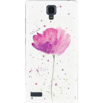 Pouzdro na mobilní telefon iSaprio Poppies pro Xiaomi Redmi Note