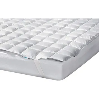topper TOPPER NUVOLA - komfortní chránič matrace z peří (20% prachové peří, 80% peří) - 200x200cm