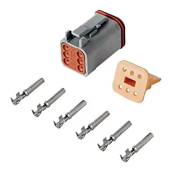 Auto elektroinstalace Sada zástrčka 6-polová DEUTSCH