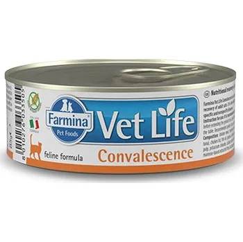 Krmivo pro kočku Vet Life Natural Cat Convalescence 6x 85 g konzerva