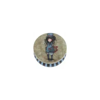 Peněženka Plechová krabička na drobnosti - The Hatter od firmy SANTORO London Gorjuss (Gorjuss Trinket Tins - The Hatter)