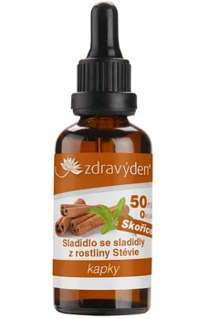 Sladidlo Zdravý den Stevie kapky 50 ml