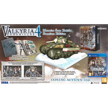 Valkyria Chronicles 4 - Memoirs from Battle Premium Edition PS4 Hra pro PlayStation 4 Valkyria Chronicles 4 - Memoirs from Battle Premium Edition PS4