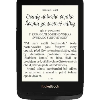 Čtečka elektronické knihy PocketBook 627 Touch Lux 4 černá