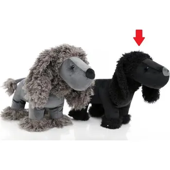 Dveřní zarážka Pudl 37 x 30 cm černý - Sifcon