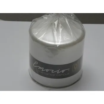 Svíčka svíčka velká bílá perleť posl. 1 ks !