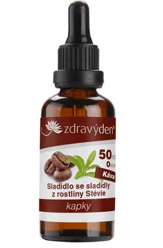 Sladidlo Zdravý den Stevie kapky 50 ml