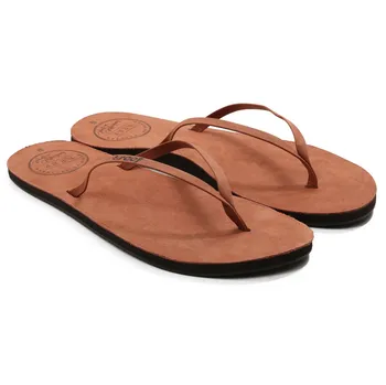 Dámské žabky REEF Leather Uptown Cocoa