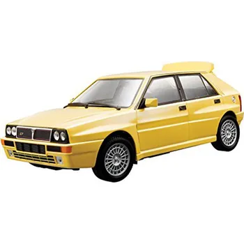 autíčko Bburago Lancia Delta Integrale HF 1:24 žluté