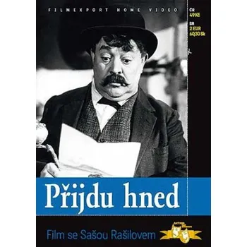 DVD film Přijdu hned DVD (Saša Rašilov)