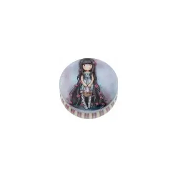 Peněženka Plechová krabička na drobnosti - Rosebud od firmy SANTORO London Gorjuss (Gorjuss Trinket Tins - Rosebud)