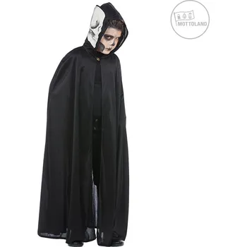 Karnevalový kostým Mottoland Německo Glowing Skeleton Cape - plášť skeleton D varianta: 152