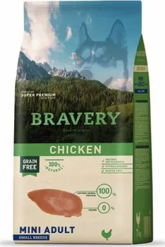 Krmivo pro psa Bravery Dog Grain Free Adult Mini Chicken
