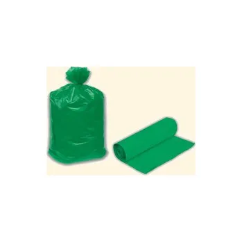 Pytle na odpadky Pytle 70x110 / 80mi - 15ks Zelená: Zelená