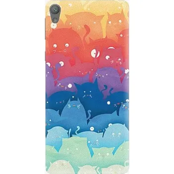 Pouzdro na mobilní telefon iSaprio Cats World Sony Xperia E5