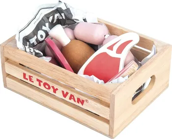Dřevěná hračka Le Toy Van bedýnka s uzeninami