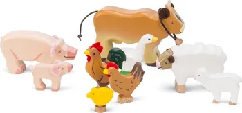 Dřevěná hračka Le Toy Van farmářská zvířátka